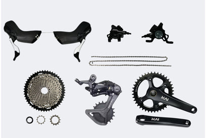 gravel bike schaltgruppe Sensah G13 Gravel-Schaltgruppe 1x13 Allroad Gravel – Mai Bikes