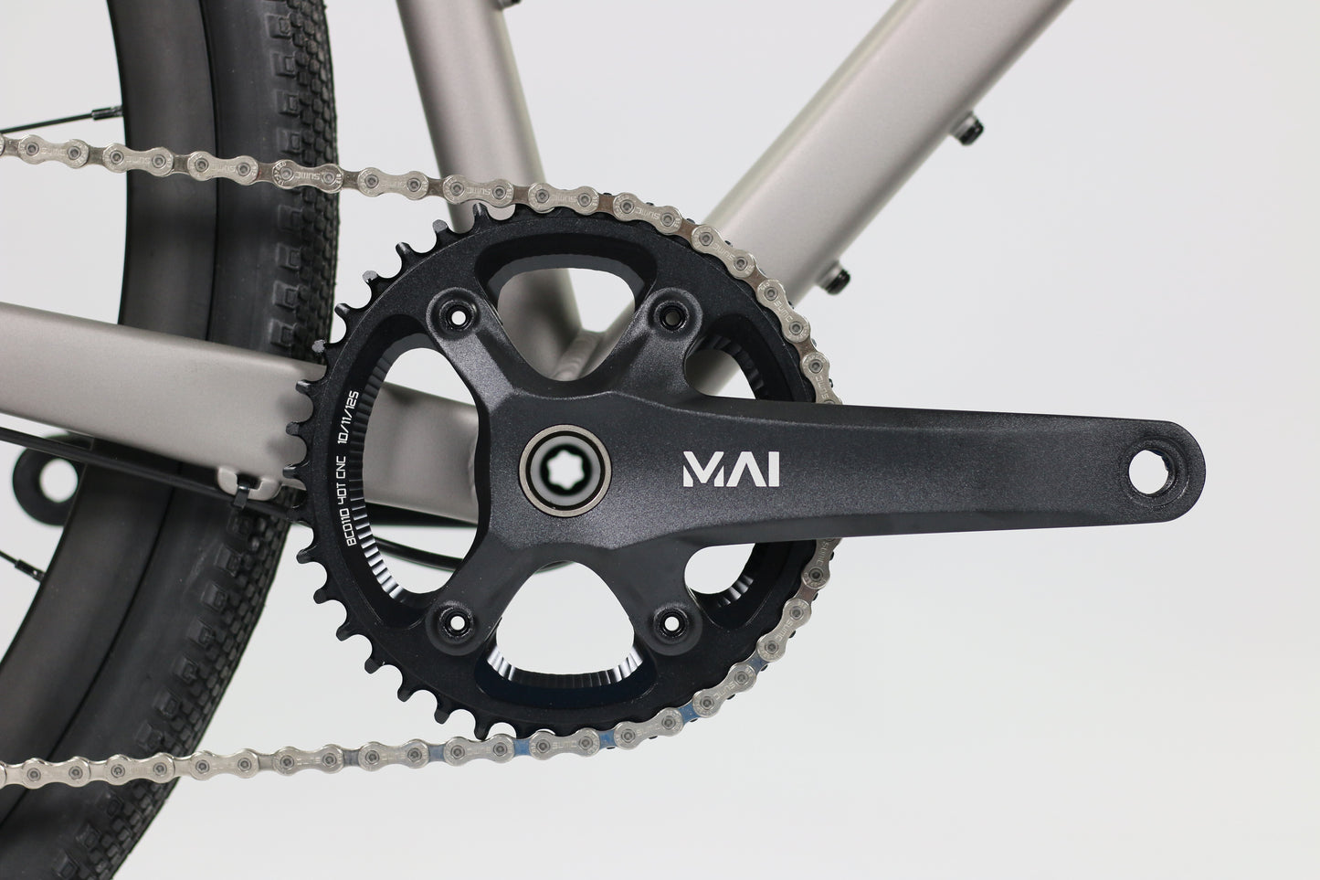 Mai Indie 800 - Aluminium Gravelbike - Wheeltop EDS GeX 1x13