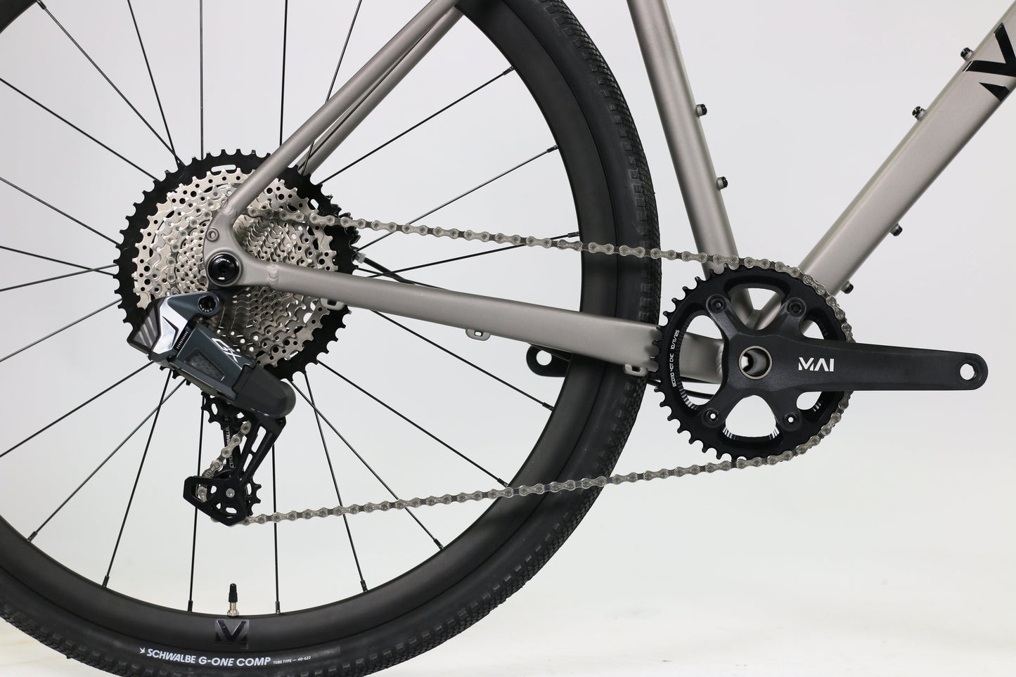 Mai Indie 800 - Aluminium Gravelbike - Wheeltop EDS GeX 1x13